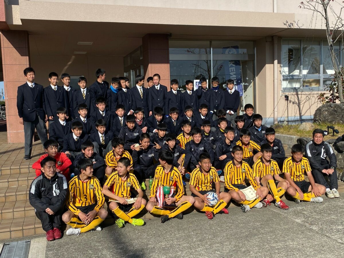 中等部サッカー部 第22回大阪府私立中学校サッカー大会優勝 東海大学付属大阪仰星高等学校中等部 高等学校