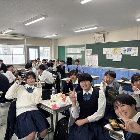 高校1年生　Lunch timeー！