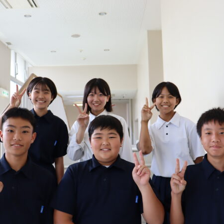 オープンスクールで学校の説明を行いました