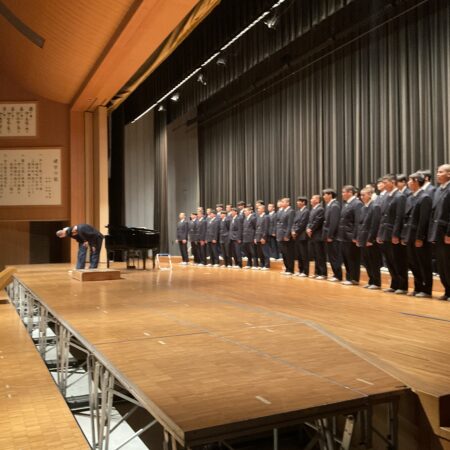 合唱コンクールーー高校1年生