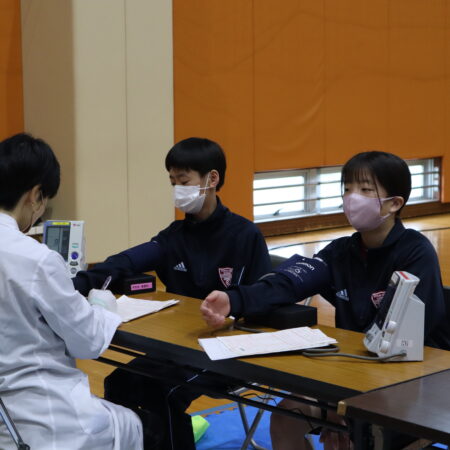 新入生健康診断を実施しました