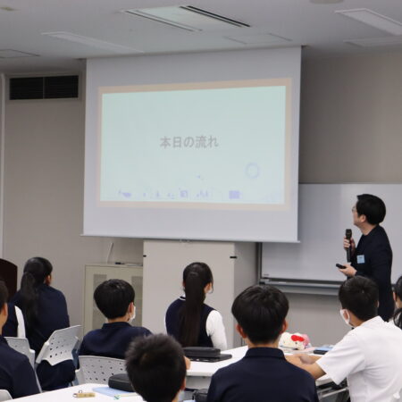 ２年生　研修旅行に向けた探究学習